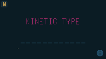 A kinetic type with greensock built with modern frontend techniques for responsive and reusable UI.