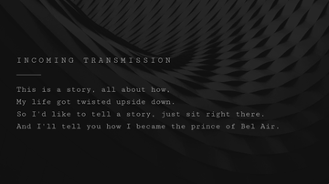 A transmission: glowing text animation built with modern frontend techniques for responsive and reusable UI.