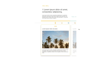 A nested & color coded interactive timeline built with modern frontend techniques for responsive and reusable UI.