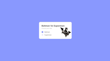 A batman/superman toggle button built with modern frontend techniques for responsive and reusable UI.