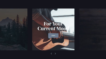 A react slider with hover effect built with modern frontend techniques for responsive and reusable UI.