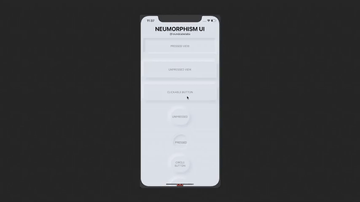 A neumorphism ui built with modern frontend techniques for responsive and reusable UI.