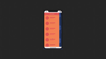 A double menu ui animation in & for react native built with modern frontend techniques for responsive and reusable UI.