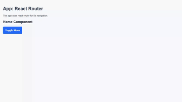 A react flexible sliding menu built with modern frontend techniques for responsive and reusable UI.