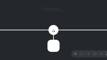A timelinebubbles built with modern frontend techniques for responsive and reusable UI.