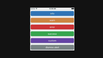 A react native dropdownalert built with modern frontend techniques for responsive and reusable UI.