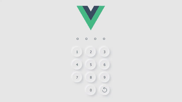 A vue pincode built with modern frontend techniques for responsive and reusable UI.