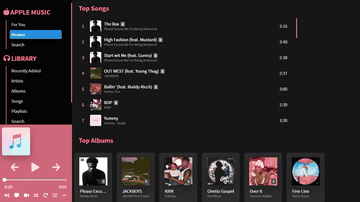 A vusic built with modern frontend techniques for responsive and reusable UI.
