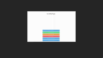 A vue easy notify built with modern frontend techniques for responsive and reusable UI.