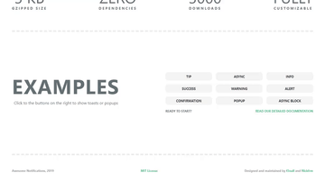 A vue awesome notifications built with modern frontend techniques for responsive and reusable UI.