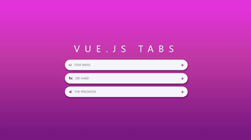 A vue tabs built with modern frontend techniques for responsive and reusable UI.