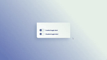 A accessible custom toggle switch built with modern frontend techniques for responsive and reusable UI.