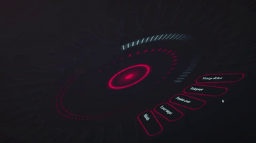 A pure css 3d radial menu built with modern frontend techniques for responsive and reusable UI.