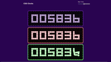 A css clock-shadows built with modern frontend techniques for responsive and reusable UI.