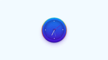 A analog clock built with modern frontend techniques for responsive and reusable UI.