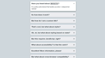 A details elements example built with modern frontend techniques for responsive and reusable UI.