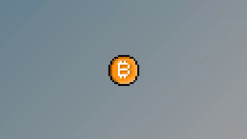A bitcoin pixel art animation css built with modern frontend techniques for responsive and reusable UI.