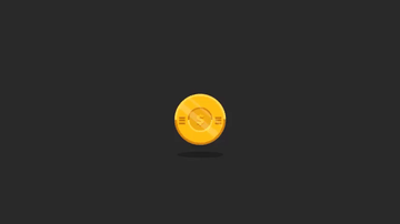 A gold coin built with modern frontend techniques for responsive and reusable UI.