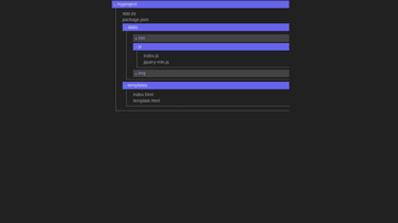 A html5 details & summary file tree built with modern frontend techniques for responsive and reusable UI.