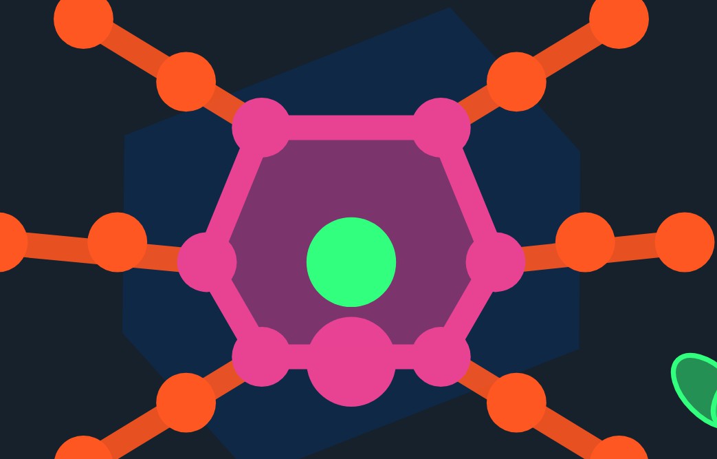 A a lightweight react component to declaratively plot shapes on an inline svg built with modern frontend techniques for responsive and reusable UI.