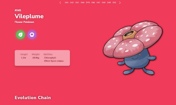 A a minimal pokédex app built using next.js and react built with modern frontend techniques for responsive and reusable UI.
