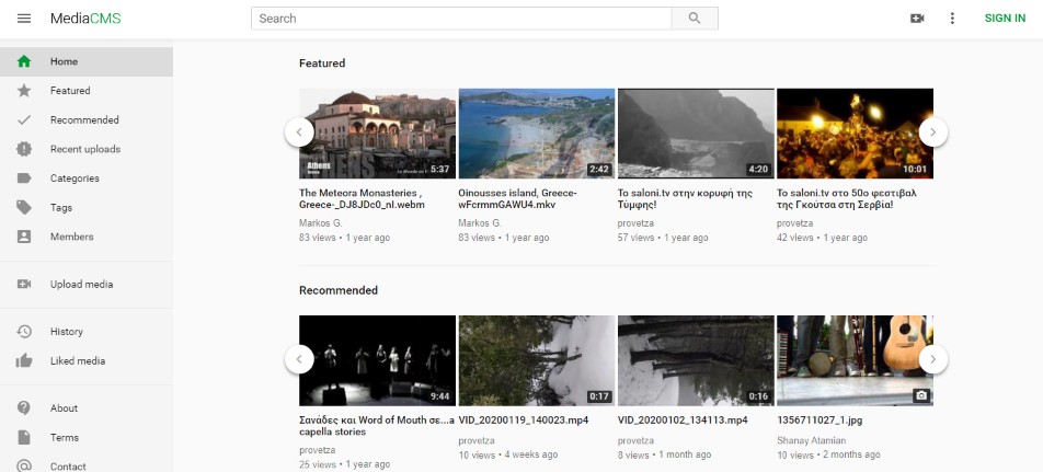 A a modern, fully featured open source video and media cms, written in django and react built with modern frontend techniques for responsive and reusable UI.