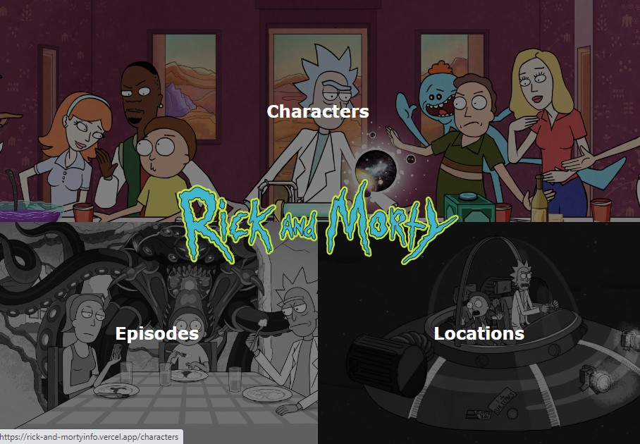 A a next.js web app that displays details of characters from the rick and morty show built with modern frontend techniques for responsive and reusable UI.