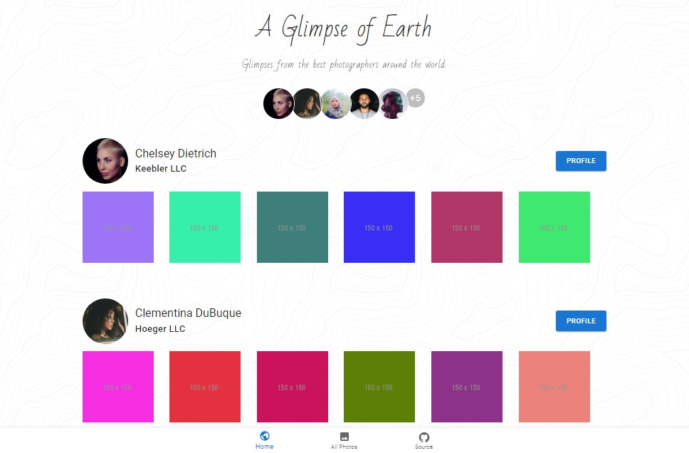 A a photo browser demonstration for futurice interview built with modern frontend techniques for responsive and reusable UI.