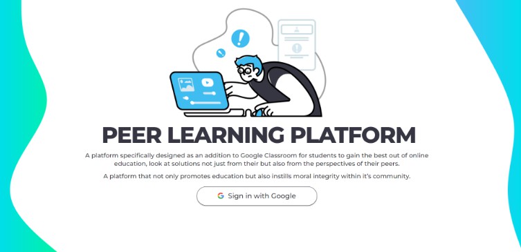 A a platform designed specifically as an additional layer on top of google classroom for students to gain the best out of online evaluations built with modern frontend techniques for responsive and reusable UI.