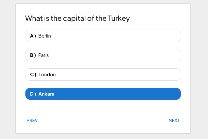 A a quiz app built with xstate and react built with modern frontend techniques for responsive and reusable UI.