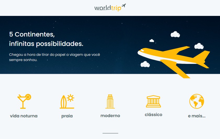A a react application that helps you choose a place to travel built with modern frontend techniques for responsive and reusable UI.