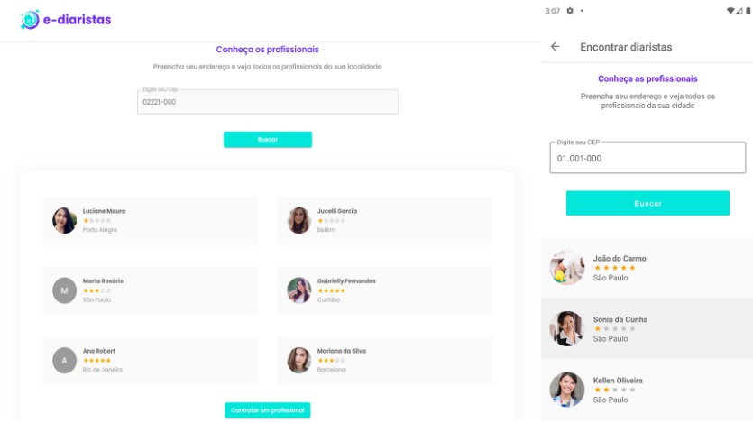 A a react application that lists the diarists who are close to you built with modern frontend techniques for responsive and reusable UI.