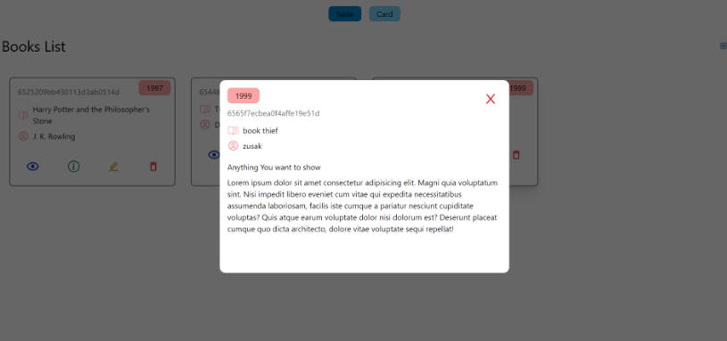 A a book store app built with mern built with modern frontend techniques for responsive and reusable UI.