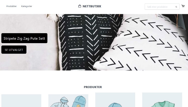 A a react ecommerce site with woocommerce backend built with modern frontend techniques for responsive and reusable UI.