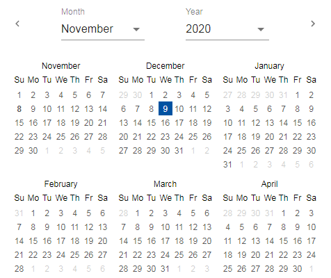 A a react library to help compose a date picker/calendar around your components built with modern frontend techniques for responsive and reusable UI.