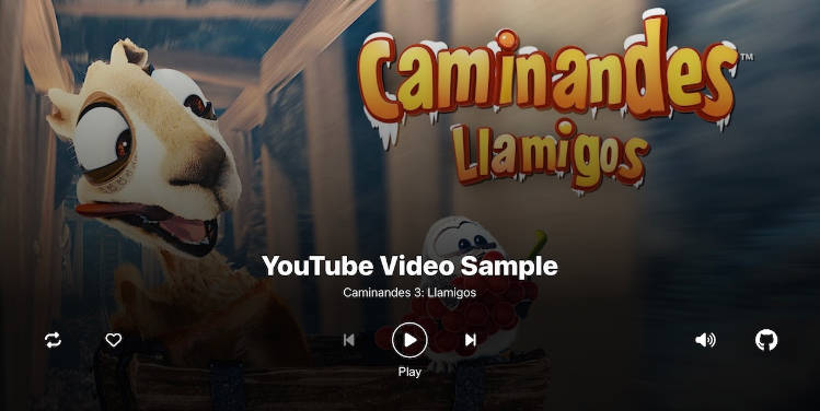 A a react video player component for tv devices, with customisable buttons and arrow key navigation built with modern frontend techniques for responsive and reusable UI.