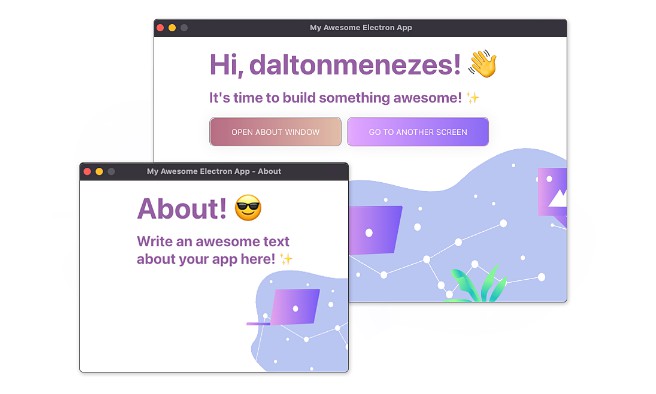 A a ready-to-go with a well-thought-out structure electron app boilerplate with reactjs, typescript built with modern frontend techniques for responsive and reusable UI.