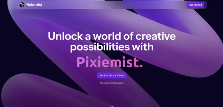 A a saas application for image editing using ai built with modern frontend techniques for responsive and reusable UI.