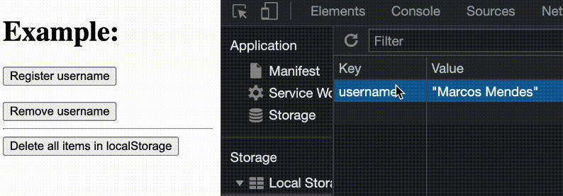 A a simple and effective react hook to manage the localstorage built with modern frontend techniques for responsive and reusable UI.