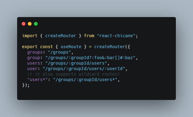 A a simple and safe router for react and typescript built with modern frontend techniques for responsive and reusable UI.