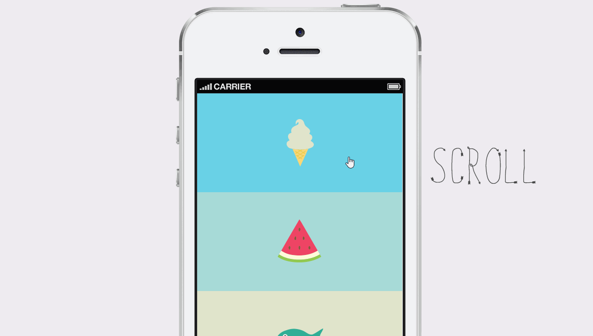 A touch device jelly menu concept built with modern frontend techniques for responsive and reusable UI.