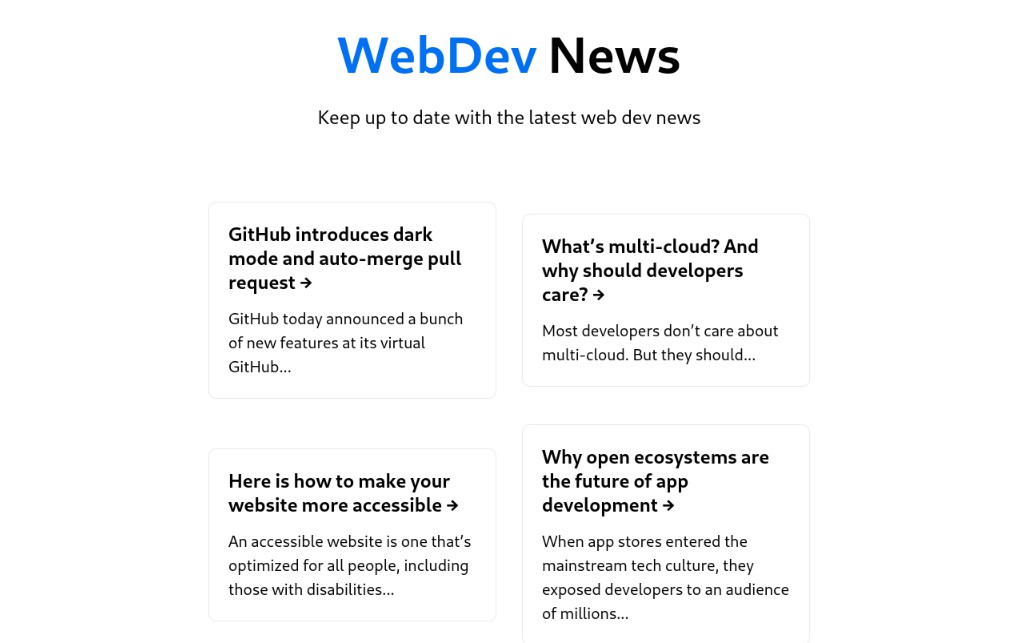 A a simple blog starter based in reactjs built with modern frontend techniques for responsive and reusable UI.