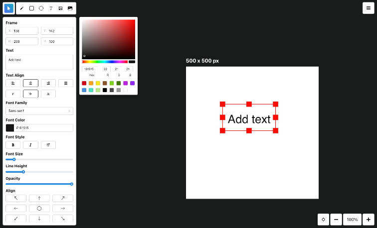 A a simple canvas drawing web application with responsive ui built with modern frontend techniques for responsive and reusable UI.