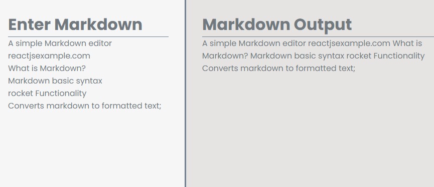 A a simple markdown editor made with react and typescript built with modern frontend techniques for responsive and reusable UI.