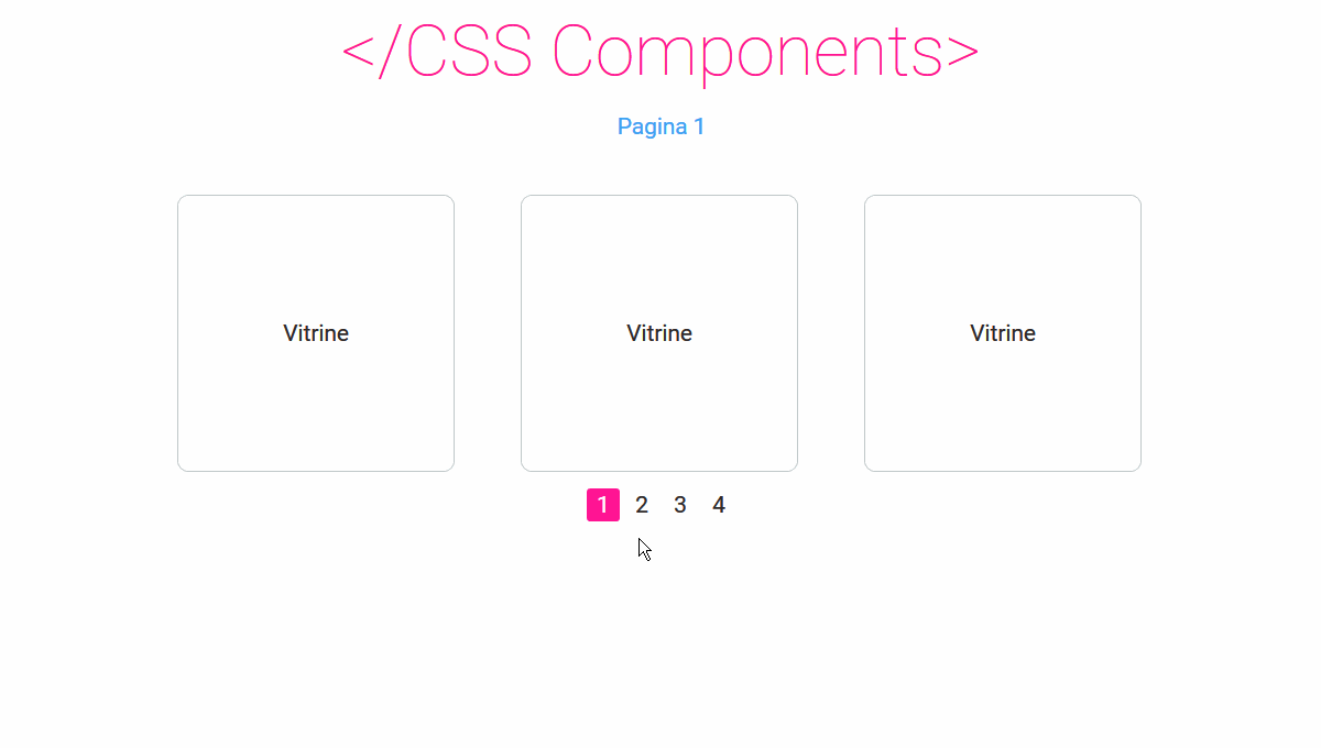 A pure css pagination built with modern frontend techniques for responsive and reusable UI.