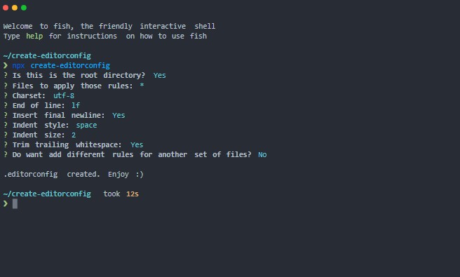 A a simple npm script to generate an .editorconfig file built with modern frontend techniques for responsive and reusable UI.