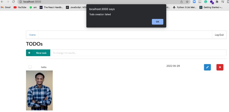 A a simple todo application using aws lambda and serverless framework built with modern frontend techniques for responsive and reusable UI.