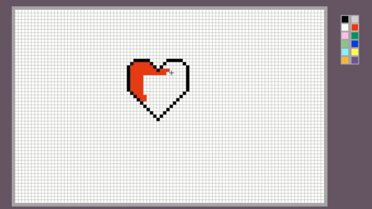 A a simple tool to create pixel art, made with react & vite built with modern frontend techniques for responsive and reusable UI.