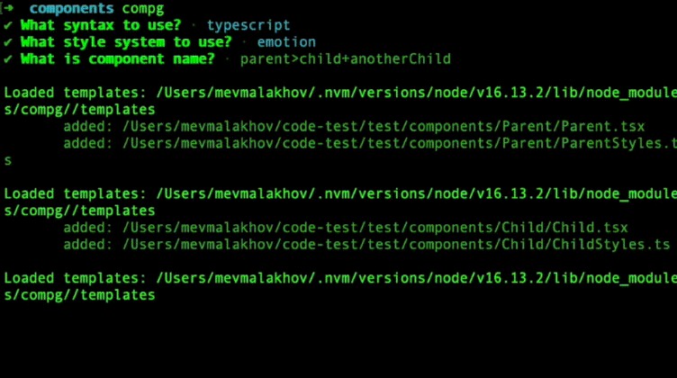 A a cli tool that makes react boilerplate component built with modern frontend techniques for responsive and reusable UI.