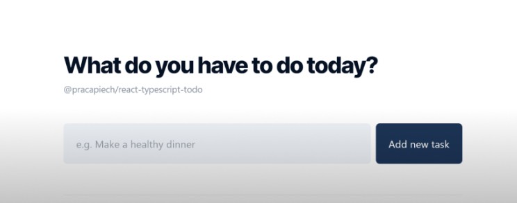 A a simple web application created with the typescript and react.js library built with modern frontend techniques for responsive and reusable UI.